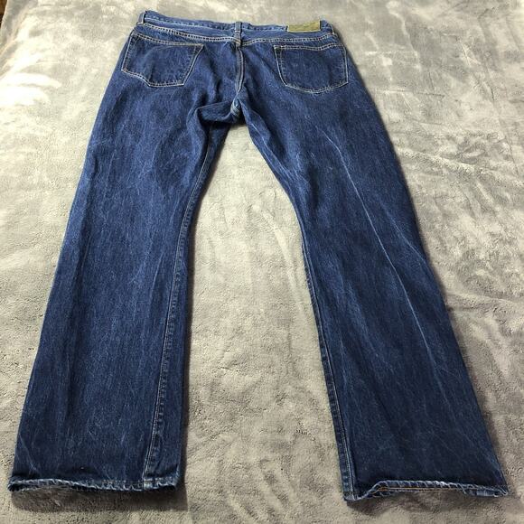 1791 Supply Co Jeans Mens 38x34 Selvedge Straight Leg Mid Rise Denim USA - Picture 14 of 14
